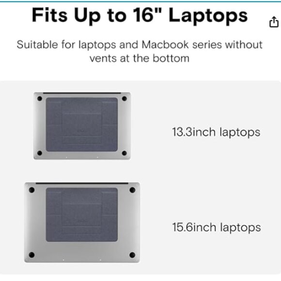 MOFT Laptop Stand for Desk, Adhesive Laptop Stand - Picture 7 of 7